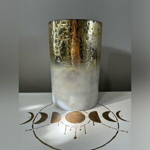 Glass Hurricane Candle Holder